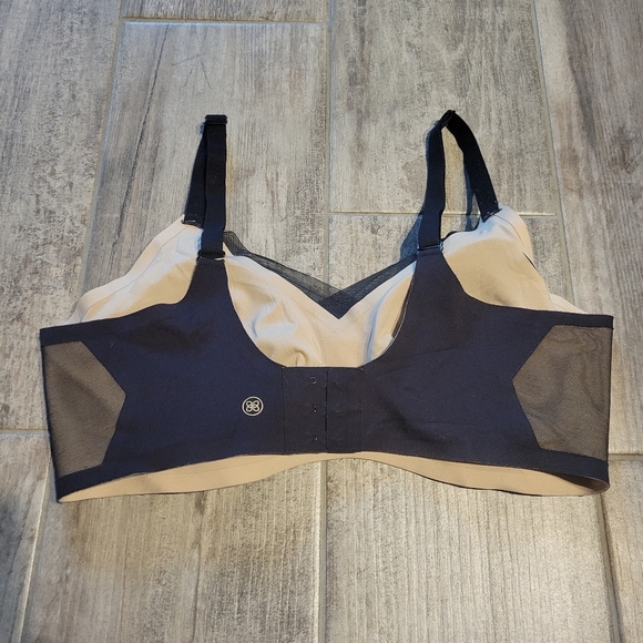 Honeylove Crossover Wireless Bra Black Size L - Picture 6 of 11